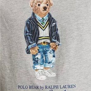 POLO RALPH LAUREN
Men's Classic-Fit Polo Bear
Jersey T-Shirt Large New